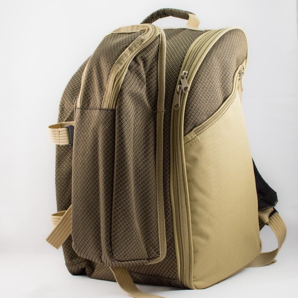 Picnic Basket Backpack for Two - Picture 4 of 7